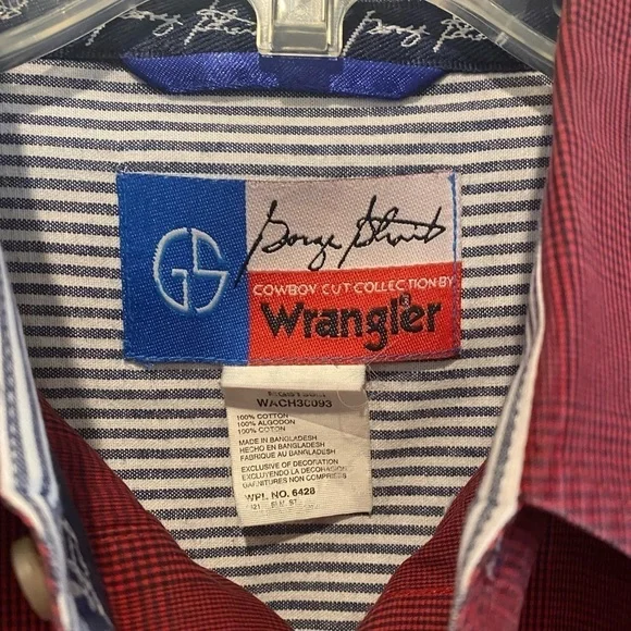 Men’s Wrangler George Strait Cowboy Collection Shirt size Large - Picture 2 of 5